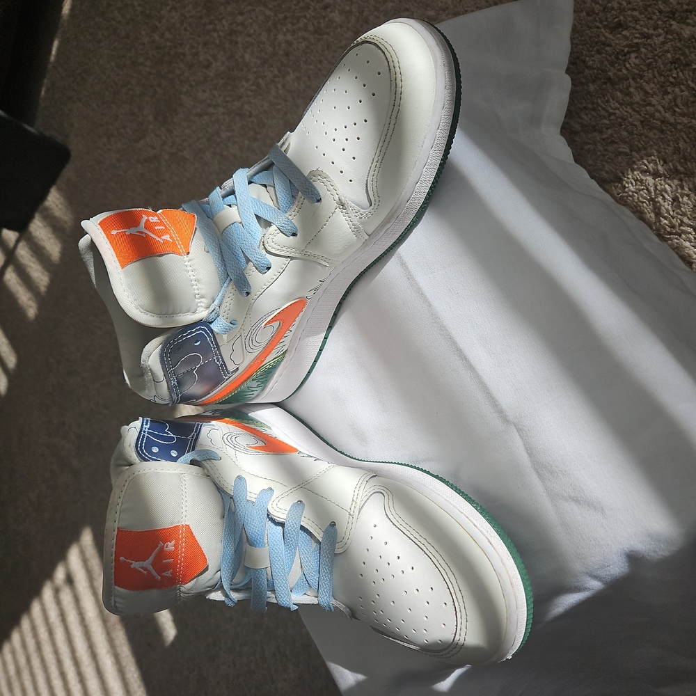 Nike Air Jordan Day/Night sneakers.